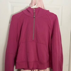 Lululemon scuba oversized 1/2 zip
